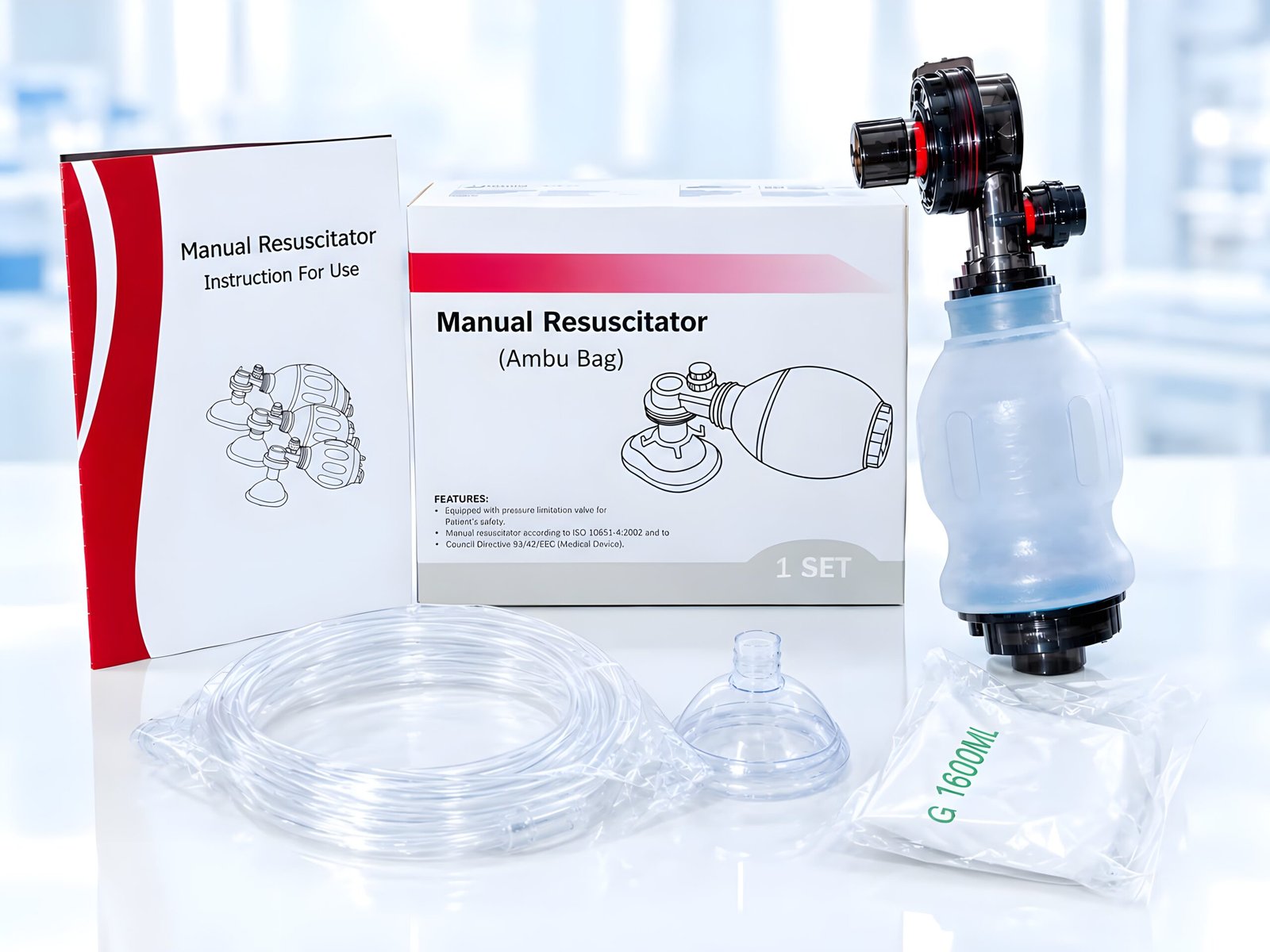 Ambu Bag Silicone Autoclave Reusable Neonate