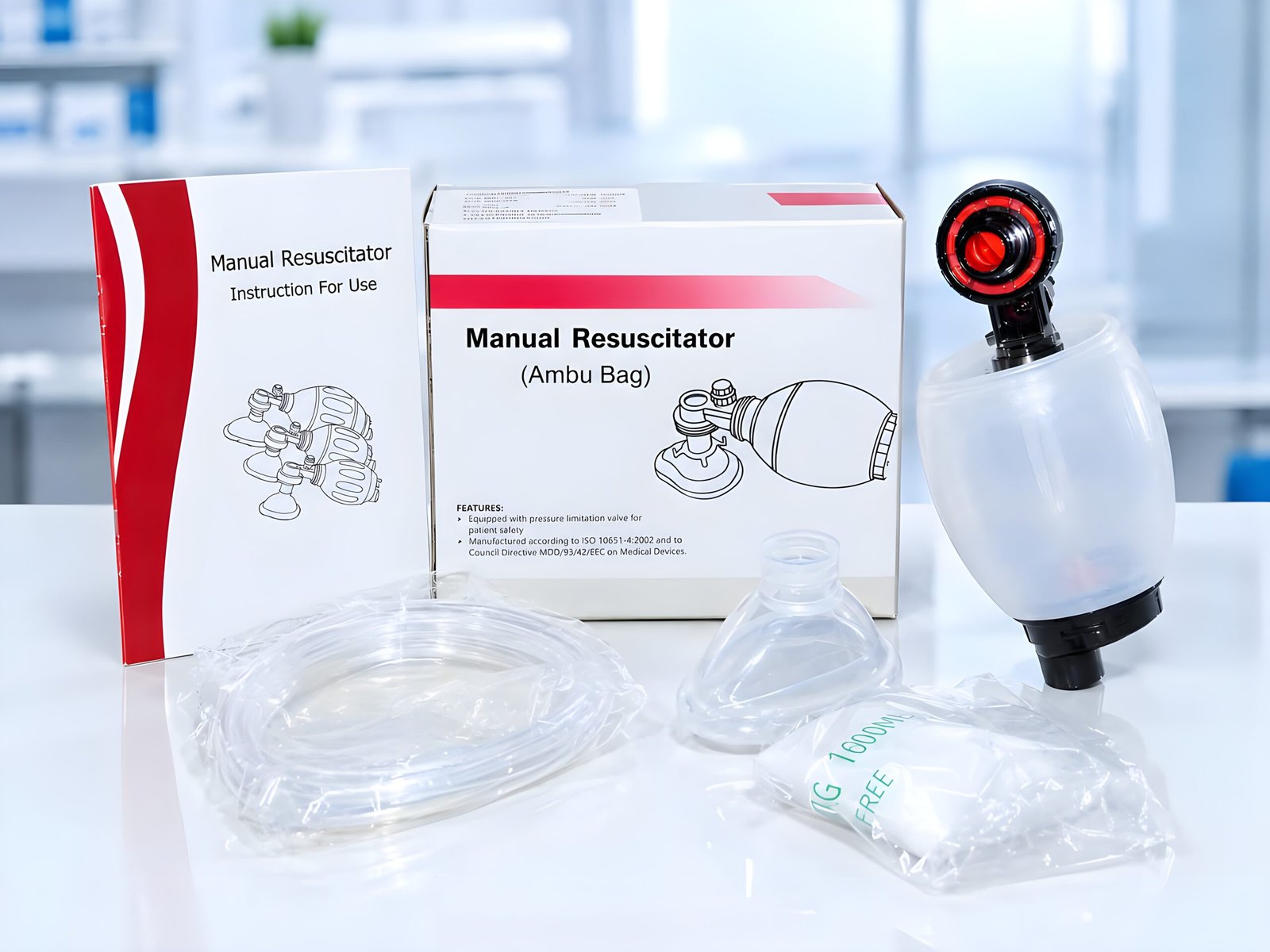 Ambu Bag Silicone Autoclave Reusable Child